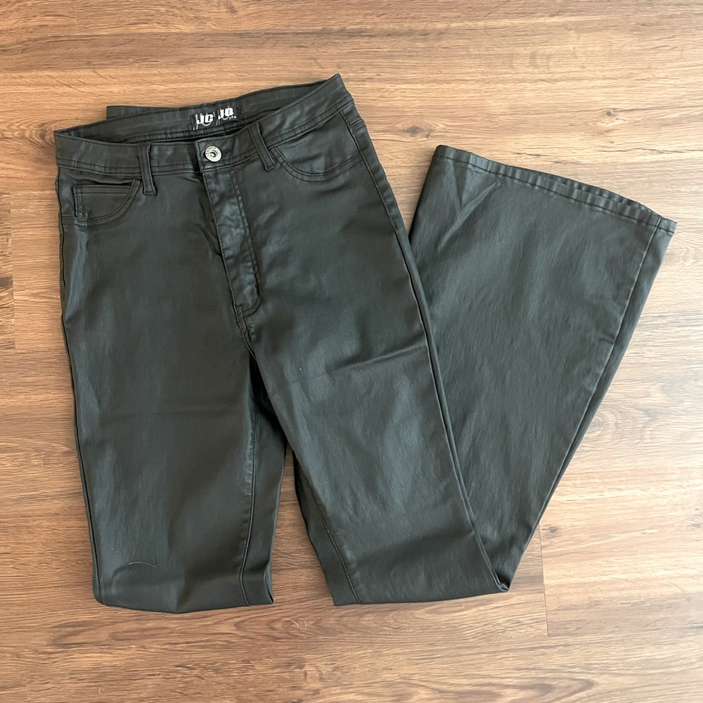 Leather flares